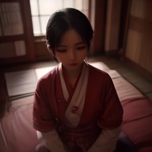 版权合规顾问林薇在办公室内查阅流媒体授权文件的照片